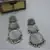 Enaya Silver Triad Earrings