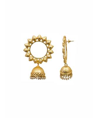 Avi Gold Traditional Jhumkas 3