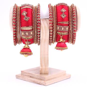 Red bangles-and-bracelets 2