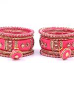 Pink bangles-and-bracelets