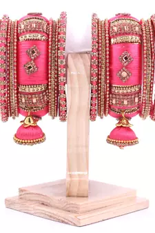 Pink bangles-and-bracelets