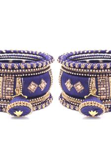 Blue bangles-and-bracelets