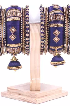 Blue bangles-and-bracelets