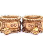 Gold bangles-and-bracelets