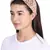 Anekaant Coral/Gold Velvet Pearl Beaded  Hairband