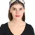 Anekaant Grey/Multi Faux Silk Floral Sequin/Beaded Hairband
