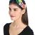 Anekaant Navy/Multi Faux Silk Sequin/Beaded Hairband
