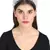 Anekaant Black/White Velvet Pearl Beaded Hairband
