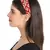 Anekaant Red/Gold Velvet  Floral Embellished Hairband