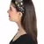 Anekaant Black/Multi Faux Silk Multi Geometric Embellished Hairband