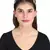 Anekaant Black/Multi Faux Silk Multi Geometric Embellished Hairband
