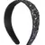 Anekaant Black/Blue Faux Silk Sequinned Hairband