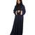 Navy A Line Women's Abaya With Matching Shyla