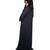 Navy A Line Women's Abaya With Matching Shyla