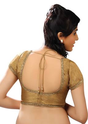 Butterfly.Light ,Soft, Wing Shaped, Padded Ready Made Stitched Blouse Copper 2