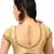 Butterfly.Light ,Soft, Wing Shaped, Padded Ready Made Stitched Blouse Gold