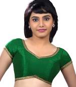 Butterfly.Light ,Soft, Wing Shaped, Padded Ready Made Stitched Blouse Green