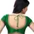 Butterfly.Light ,Soft, Wing Shaped, Padded Ready Made Stitched Blouse Green