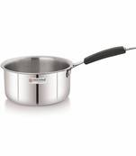 Coconut Stainless Steel  Fusion Series Triply Sauce Pan- 1 Unit -18CM -Capacity -  2 Ltr (induction Friendly)