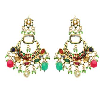 Multicolor kundan necklace-sets 1
