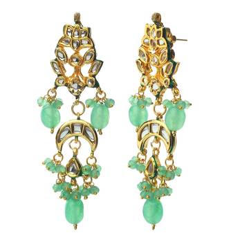wedding Green kundan necklace-sets 2