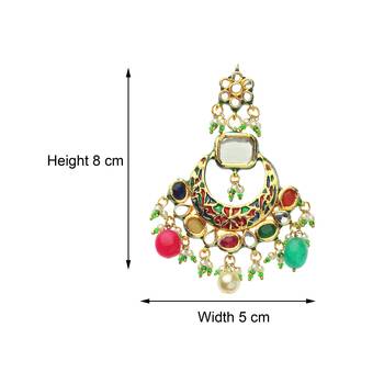 Multicolor kundan necklace-sets 3