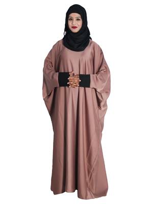 Beige embroidered nida islamic-kaftans 1