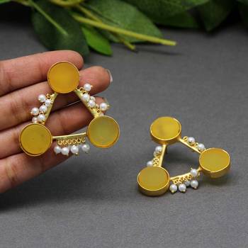 Yellow danglers-drops 1