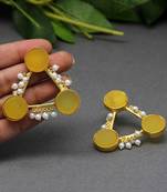 Yellow danglers-drops