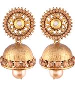 High Gold Plated Jhumki/Jhumkas Earrings for Women 