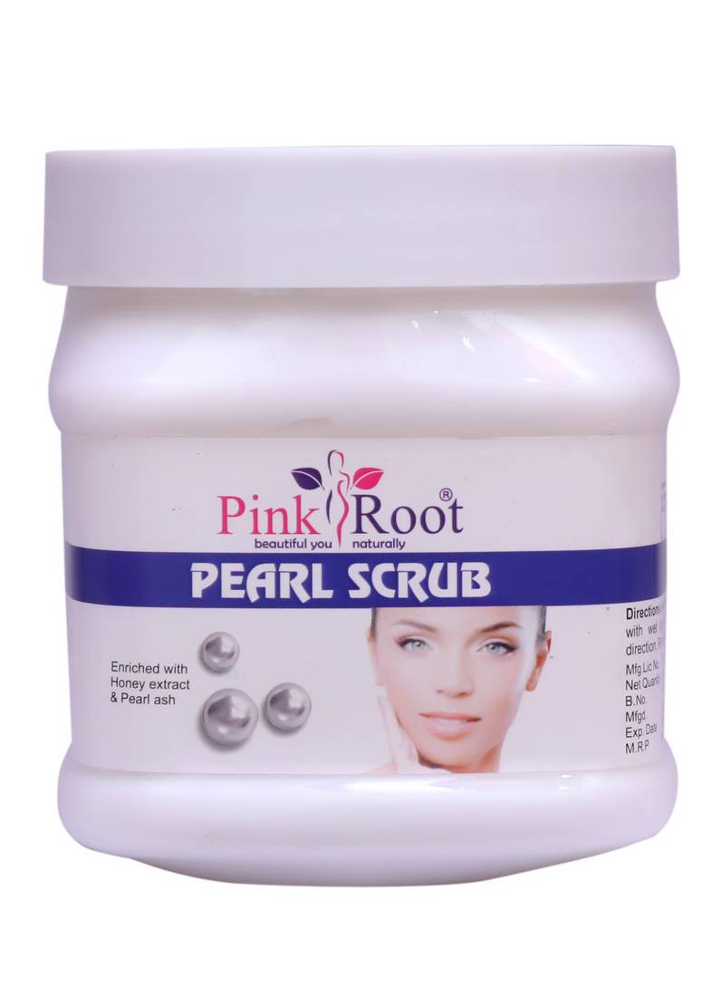 Pearl Scrub Enriched with Honey Extract & Pearl Ash 500gm with Fem