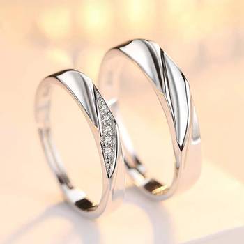 White crystal rings 5