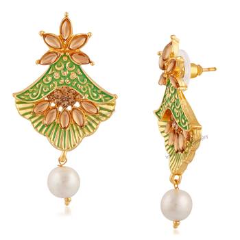 Multicolor crystal earrings 3