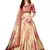 Beige embroidered organza Semi Stitched Lehenga Choli for Bridesmaid