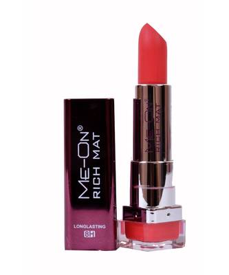 Me-On Rich Mat Long-Lasting Matte Lipstick (Orange) 1