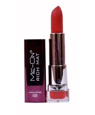 Me-On Rich Mat Long-Lasting Matte Lipstick (Red) 1