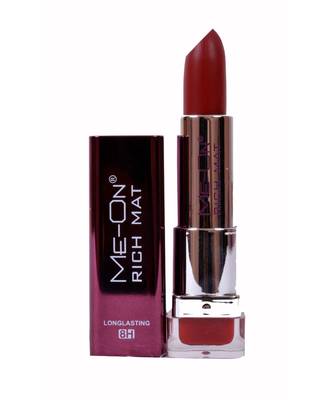 Me-On Rich Mat Long-Lasting Matte Lipstick (Ruby Red) 1