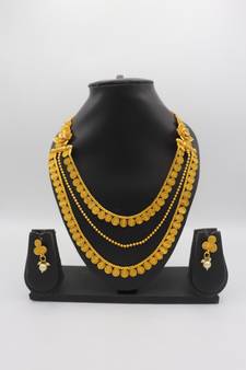 Gold Alloy necklace sets