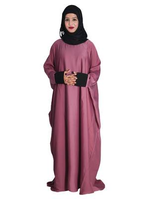 Pink embroidered nida islamic-kaftans 4