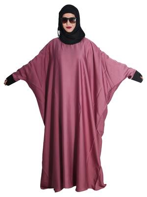 Pink embroidered nida islamic-kaftans 5