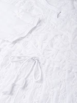 White embroidered georgette embroidered-kurtis 4