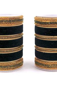 Green bangles-and-bracelets