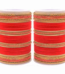 Orange bangles-and-bracelets