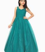 Kids Rama Net With Satin Gown For Girls 