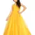Kids Yellow Net With Satin Gown For Girls 