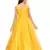 Kids Yellow Net With Satin Gown For Girls 