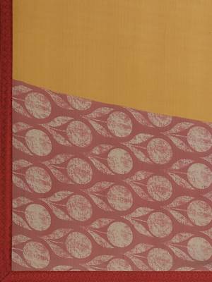 Shaily Women Mustard 363 Printed Saree 3