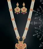 Pink mother of pearl designer-jewellery