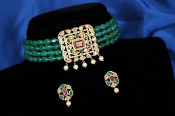 Multicolor cubic zirconia chokers 1