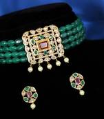 Multicolor cubic zirconia chokers